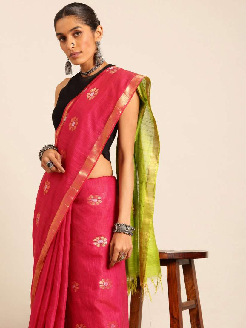 Myntra bhagalpuri silk sarees sales