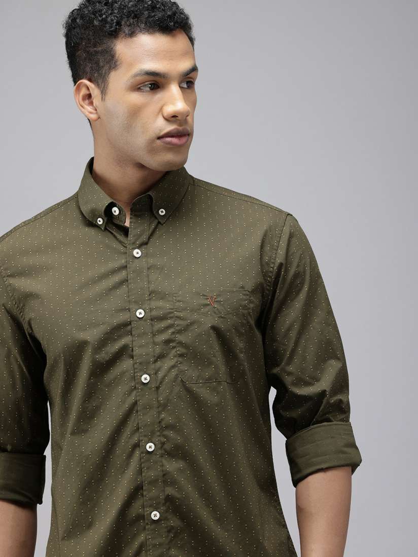 Van heusen button down collar dress shirts on sale