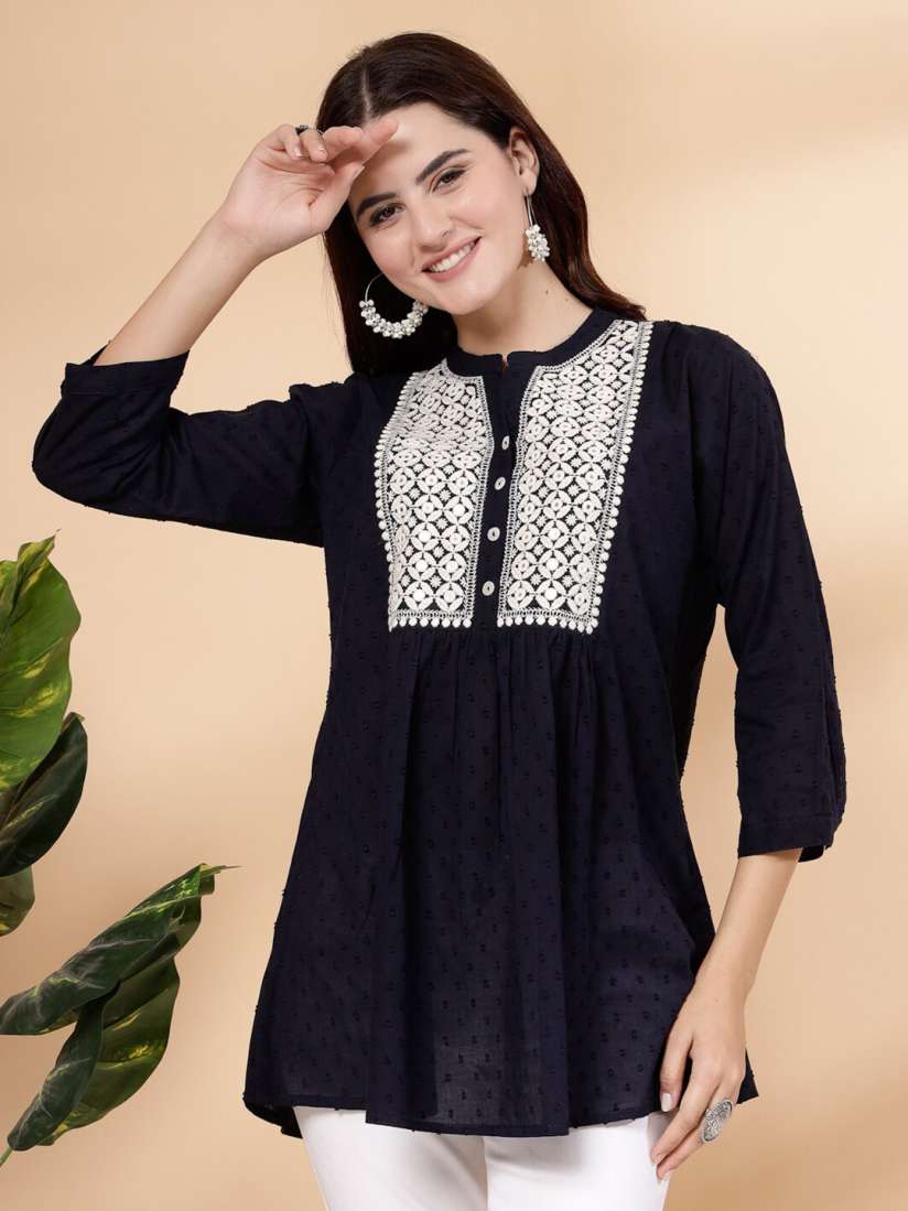 Collar anarkali kurtis best sale
