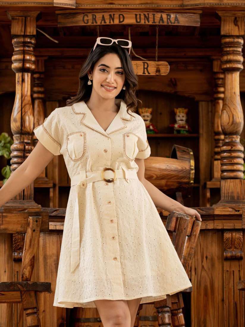 Myntra a line dress clearance