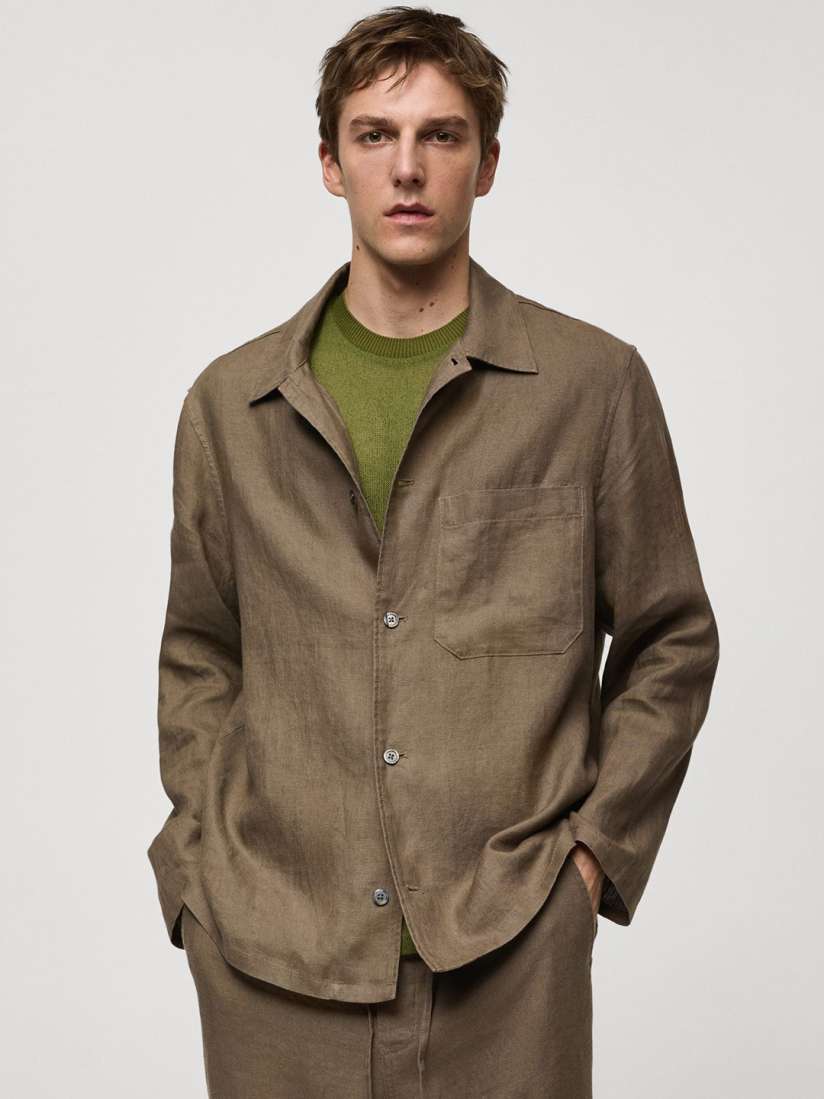 Mango man suede jacket deals