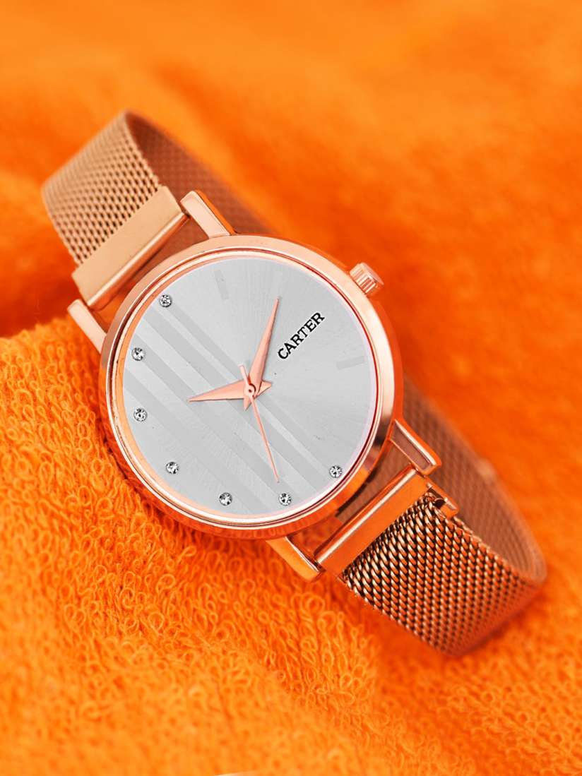 Buy Sandy D Carter Women Patterned Dial Analogue and Digital Watch SDC24 71 RG WH Watches for Women 29475742 Myntra