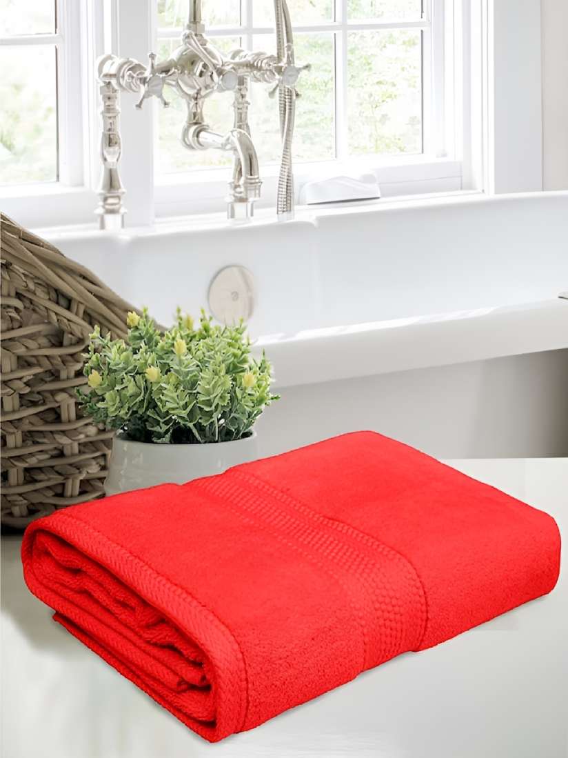 Buy BOMBAY DYEING Coral Coloured 2 Pieces Pure Cotton 650 GSM Hand Towels Hand Towels for Unisex 29490808 Myntra