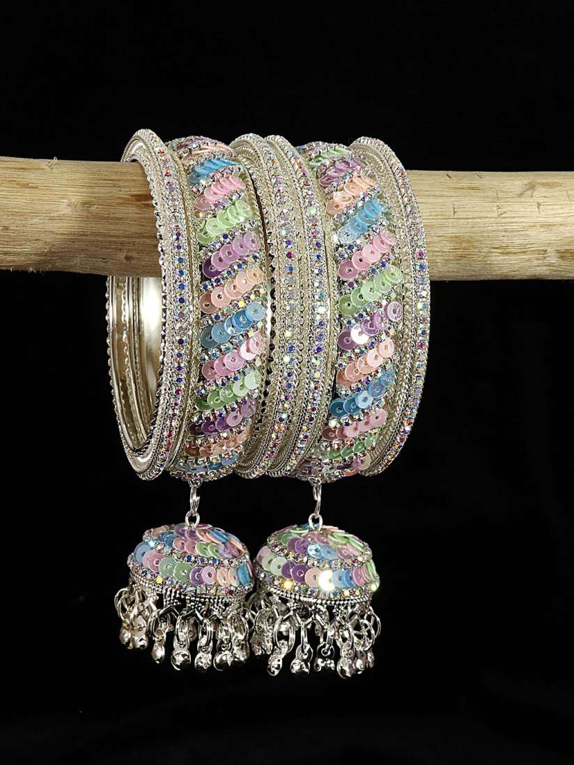 Buy NMII Set Of 6 Zircon Bangles Bangle for Women 29503284 Myntra