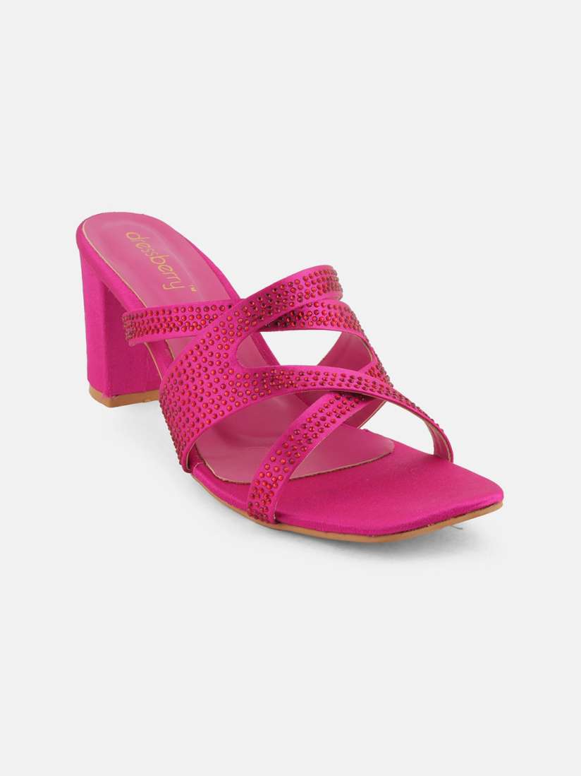 HIGH TAIL DESIGNS Pack1.5 Slipper/Cerise