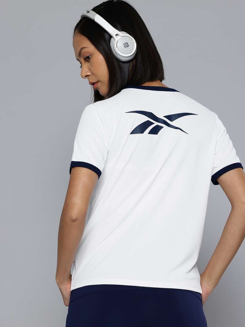 Buy Reebok Brand Logo Printed Tennis T shirt Tshirts for Women 29518354 Myntra