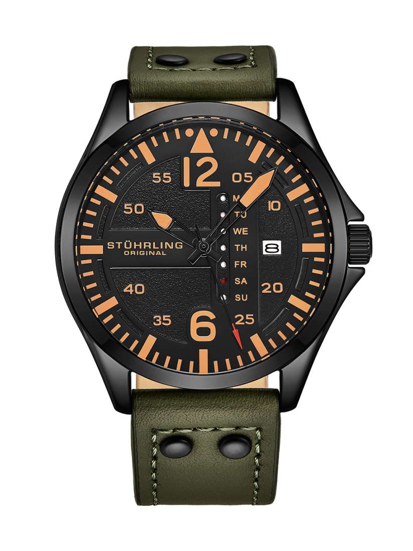 Buy STUHRLING ORIGINAL Aviator Men Analogue Motion Powered Watch STRLG 3916.3 Watches for Men 29522790 Myntra
