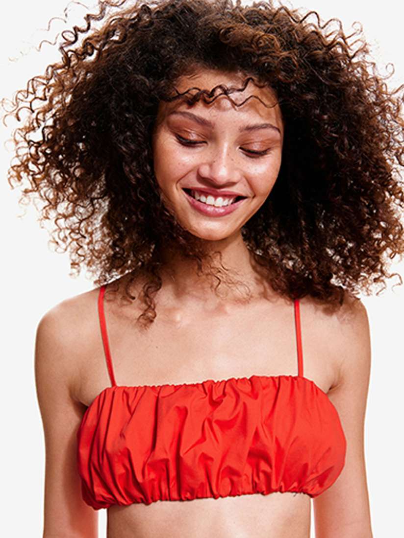 Buy H M Pure Cotton Poplin Bralette Top Tops for Women 29527062 Myntra