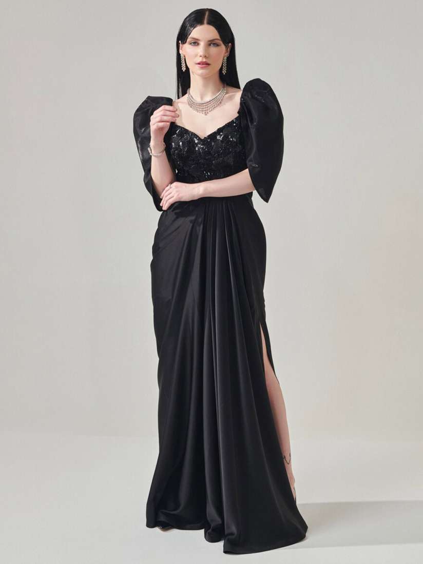 Myntra gown outlet