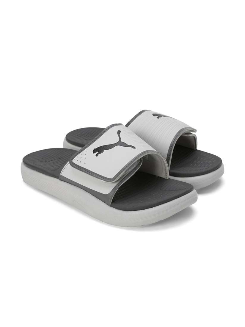 Puma grey slide flip flop outlet