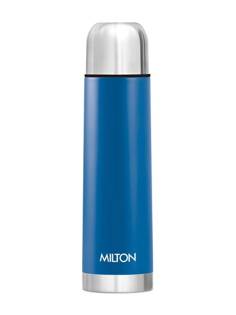 Buy Milton Blue EcoFlip 500 Thermosteel Double Walled Vacuum Insulated Flask 500ml Water Bottle for Unisex 29538956 Myntra