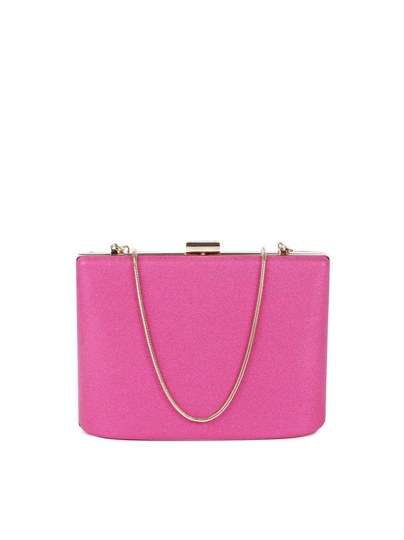 Buy Caprese Women Pink Solid Clutch Clutches for Women 2954669 Myntra