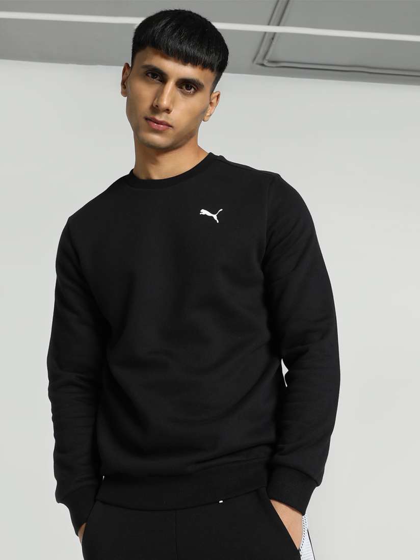 Puma men's cotton sweatshirts clearance