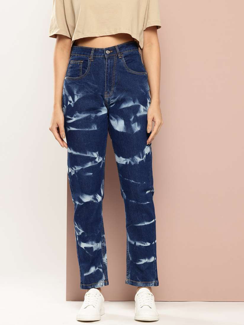 Buy Harvard Women Boyfriend Fit High Rise Acid Wash Stretchable Jeans Jeans for Women 29554948 Myntra
