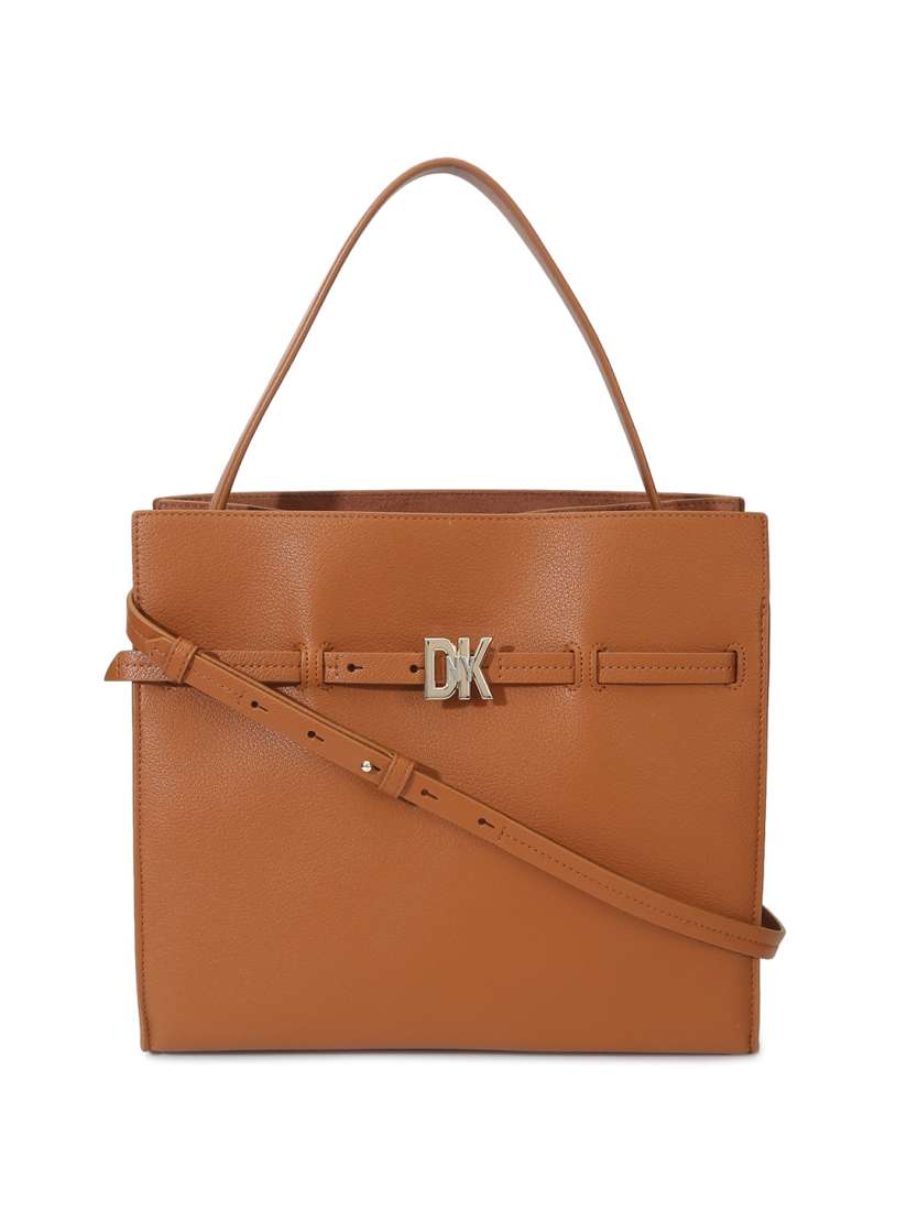 Buy DKNY Textured Leather Structured Satchel Bag Handbags for Women 29561114 Myntra