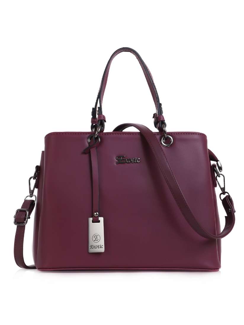 Buy Exotic PU Shopper Handheld Bag Handbags for Women 29564234 Myntra