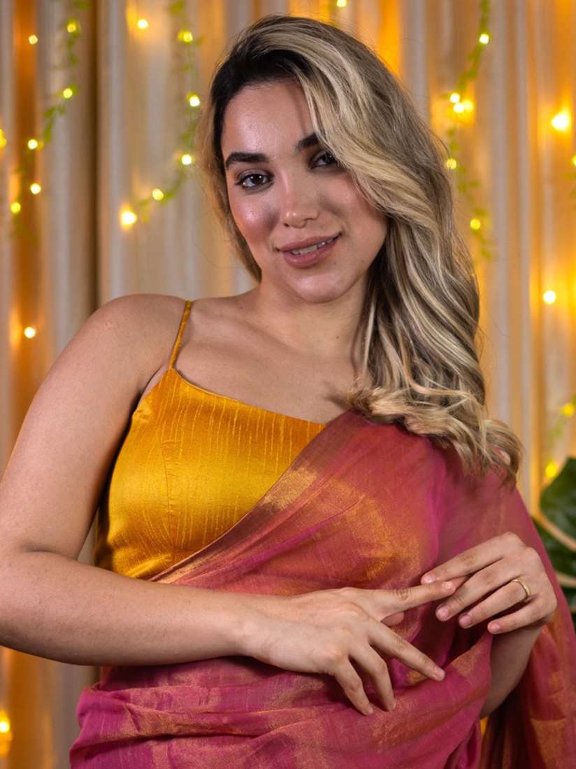 Spaghetti blouse for saree online