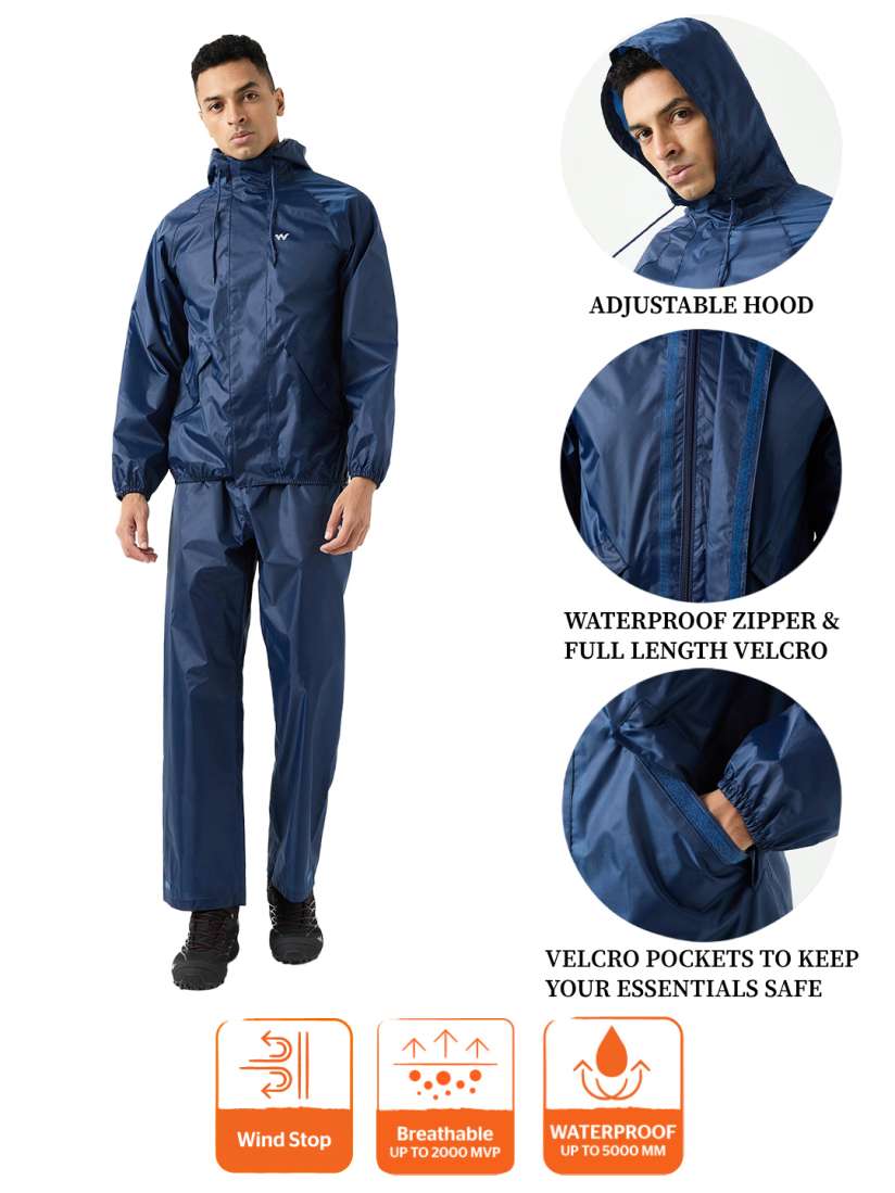 Buy Wildcraft Rain Cheater Suit Rain Suit for Men 29571238 Myntra