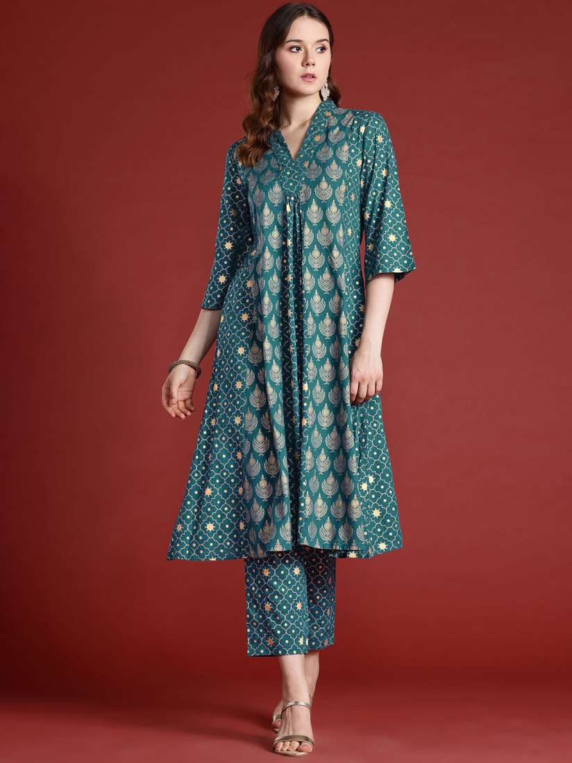 Buy Anouk Ethnic Printed Kurta Set Kurta Sets for Women 29581058 Myntra
