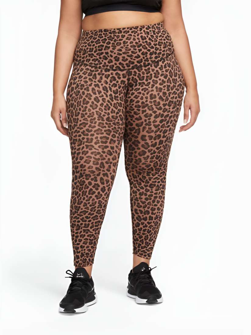 Buy Nike One Women s High Waisted Printed Leggings Plus Size Tights for Women 29582292 Myntra