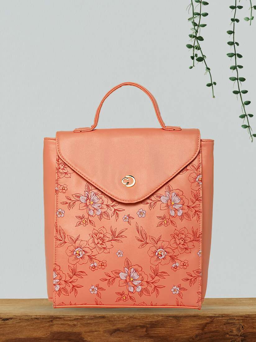 Buy Caprese Women Floral Printed Backpack Backpacks for Women 29595190 Myntra