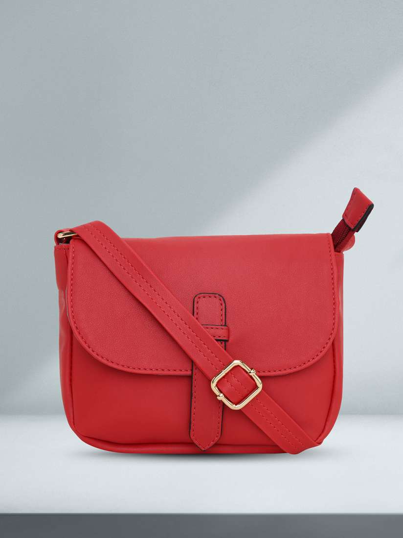 Buy Mast Harbour Women Solid Structured Sling Bag Handbags for Women 29607810 Myntra