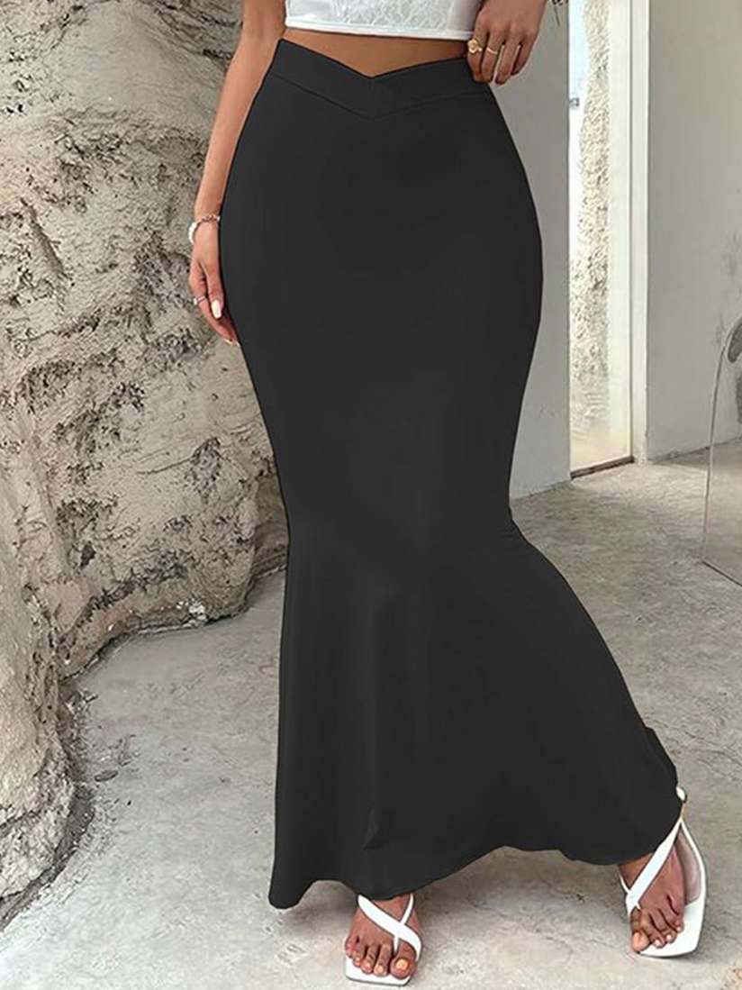 Buy StyleCast x Revolte Black Pencil Maxi Skirt Skirts for Women 29616852 Myntra