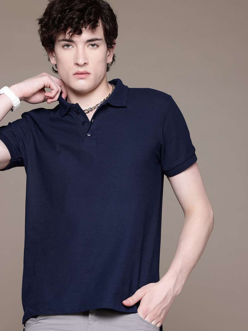 Buy The Roadster Lifestyle Co. Polo Collar T shirt Tshirts for Men 29619414 Myntra