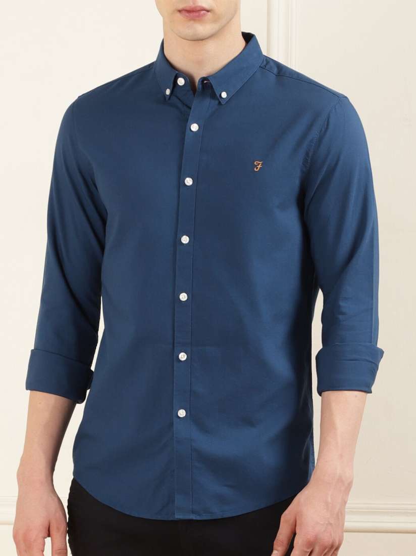 Buy Farah Spread Collar Cotton Casual Shirt Shirts for Men 29623990 Myntra