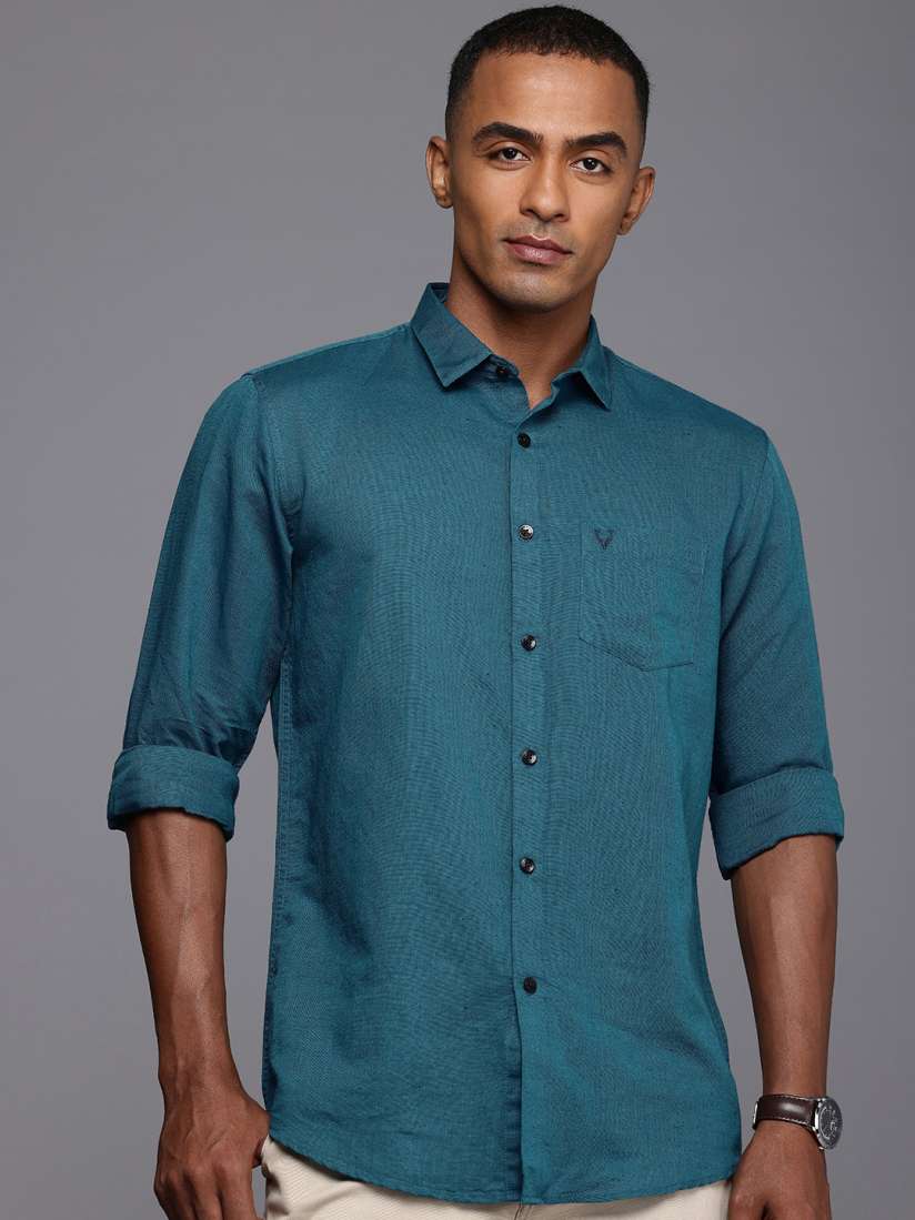 Allen solly linen shirts online