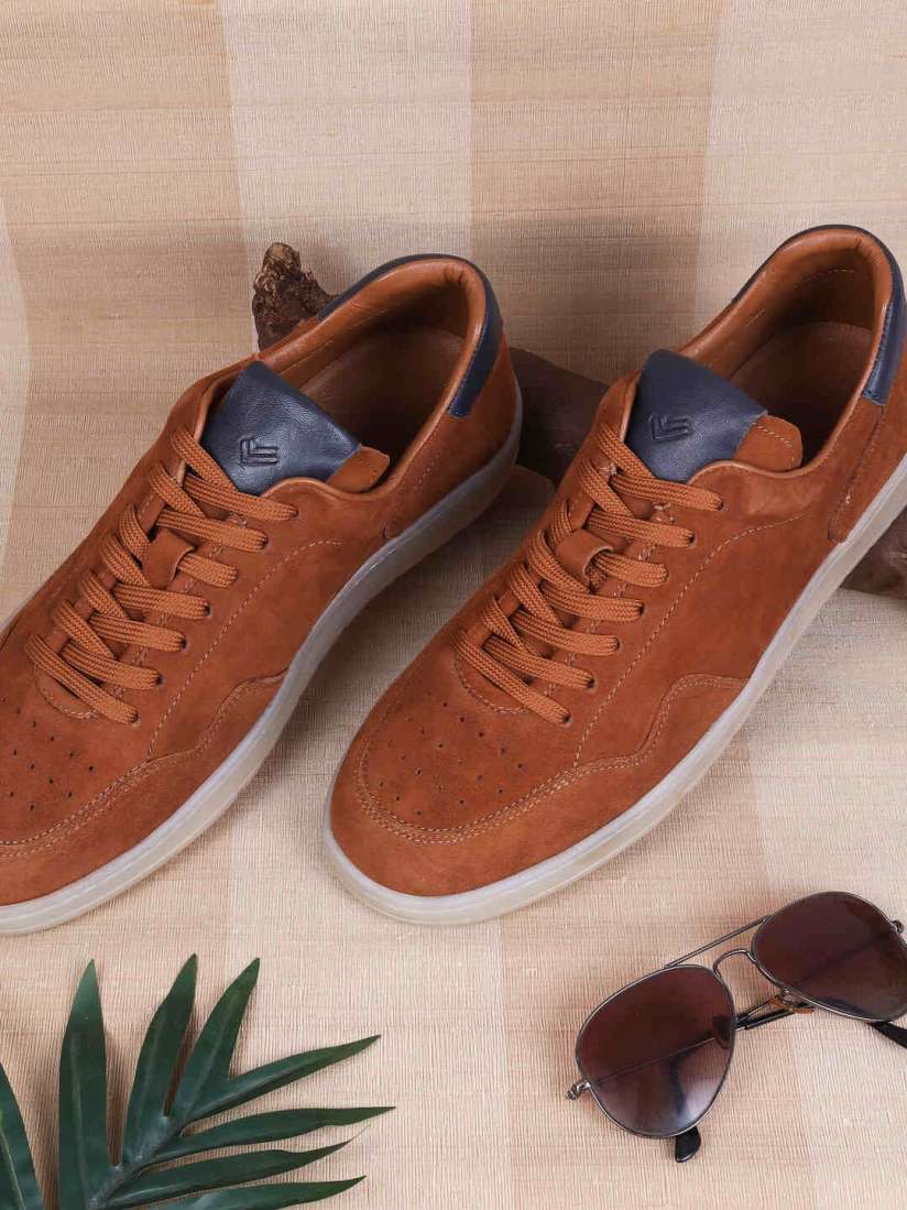 Smart leather shoes with perforations outlet