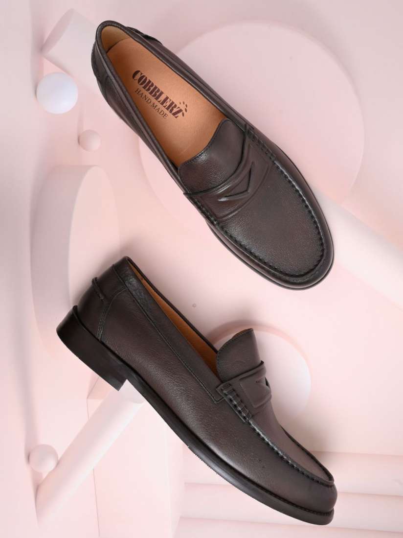 Buy Cobblerz Men Leather Solid Formal Loafers Formal Shoes for Men 29640926 Myntra
