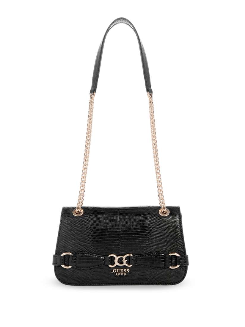 Buy GUESS Women Textured PU Structured Shoulder Bag with Quilted Handbags for Women 29641876 Myntra
