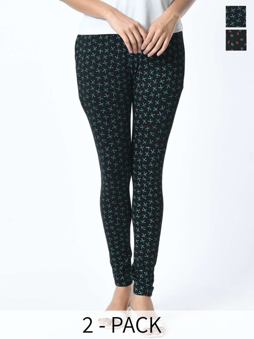 Myntra printed leggings new arrivals