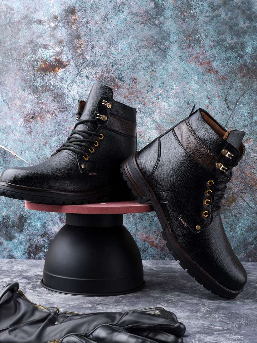 Buy WIXOM Men Lace Up Regular Boots Boots for Men 29650920 Myntra