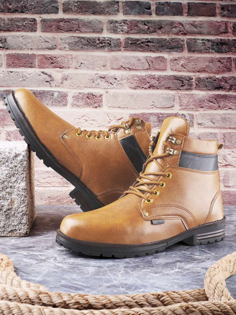 Buy WIXOM Men Lace Up Regular Boots Boots for Men 29650922 Myntra
