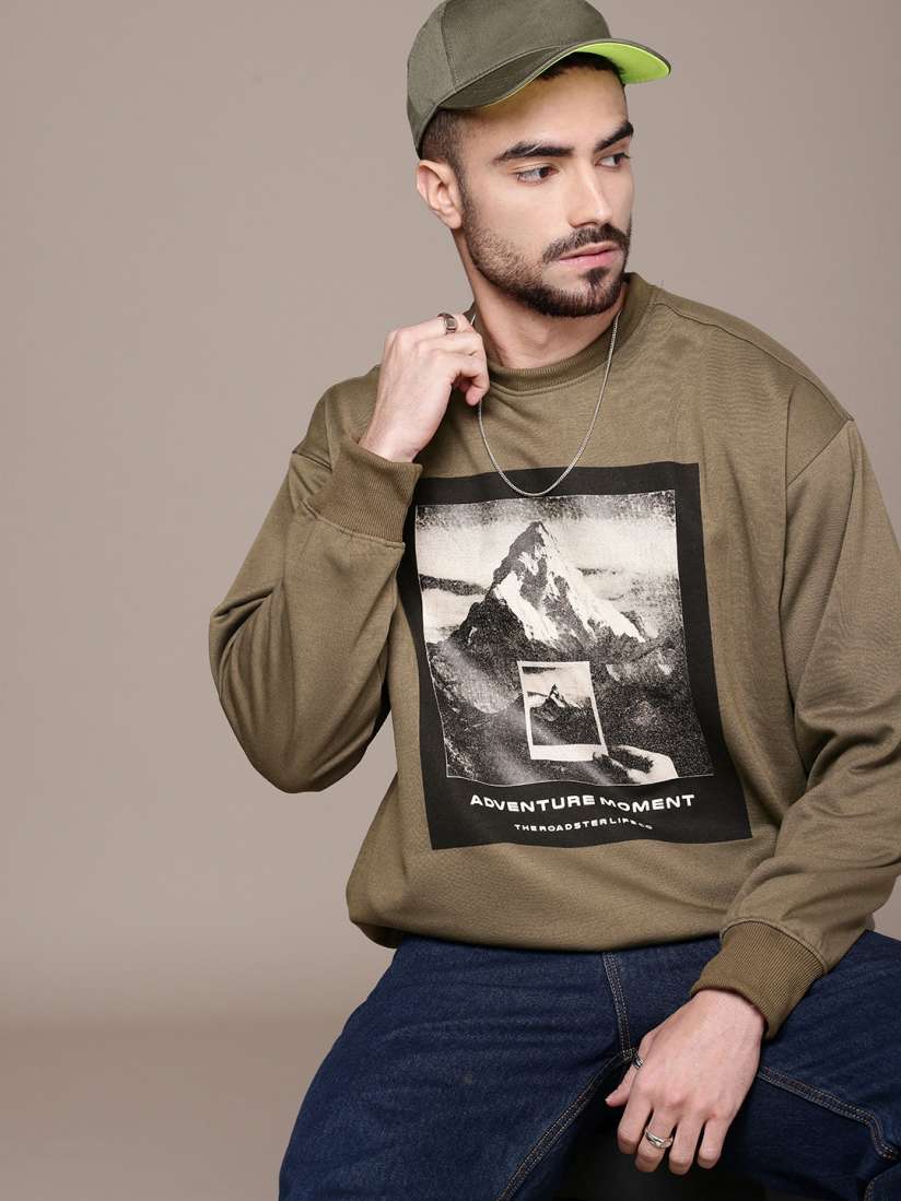 Myntra roadster sweatshirts top