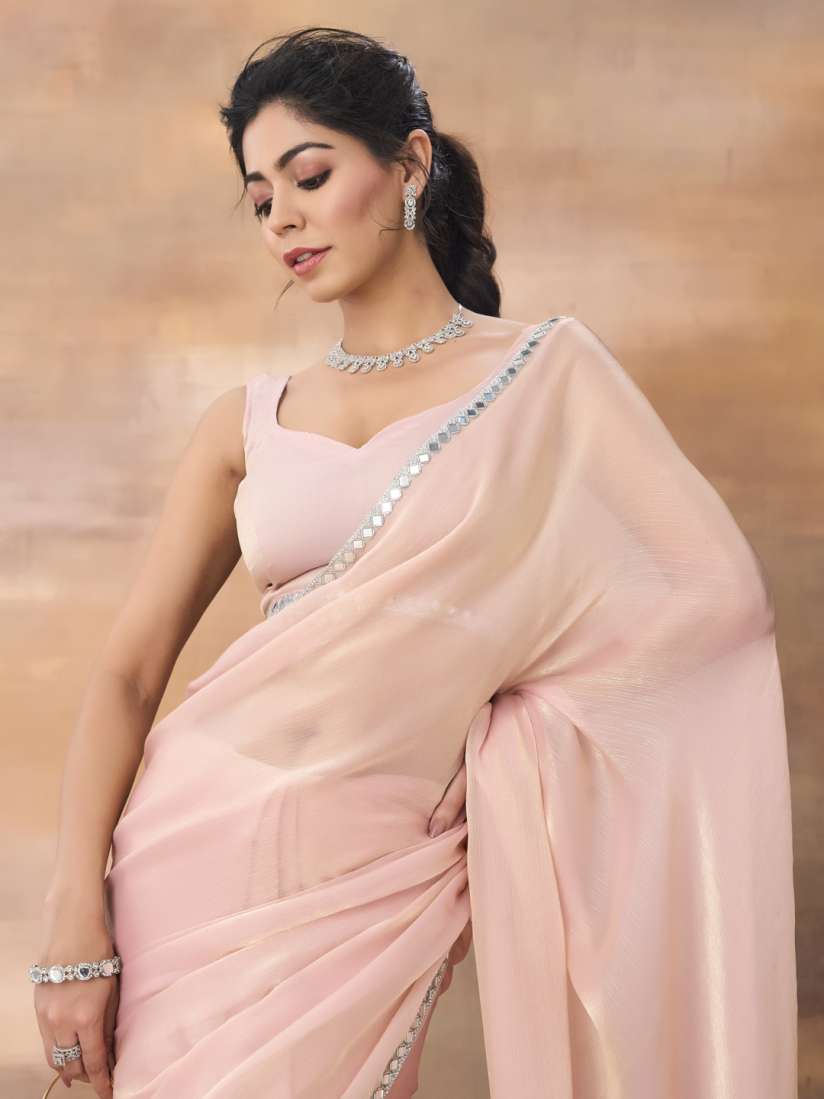 Buy kasee Embellished Mirror Work Saree Sarees for Women 29655216 Myntra