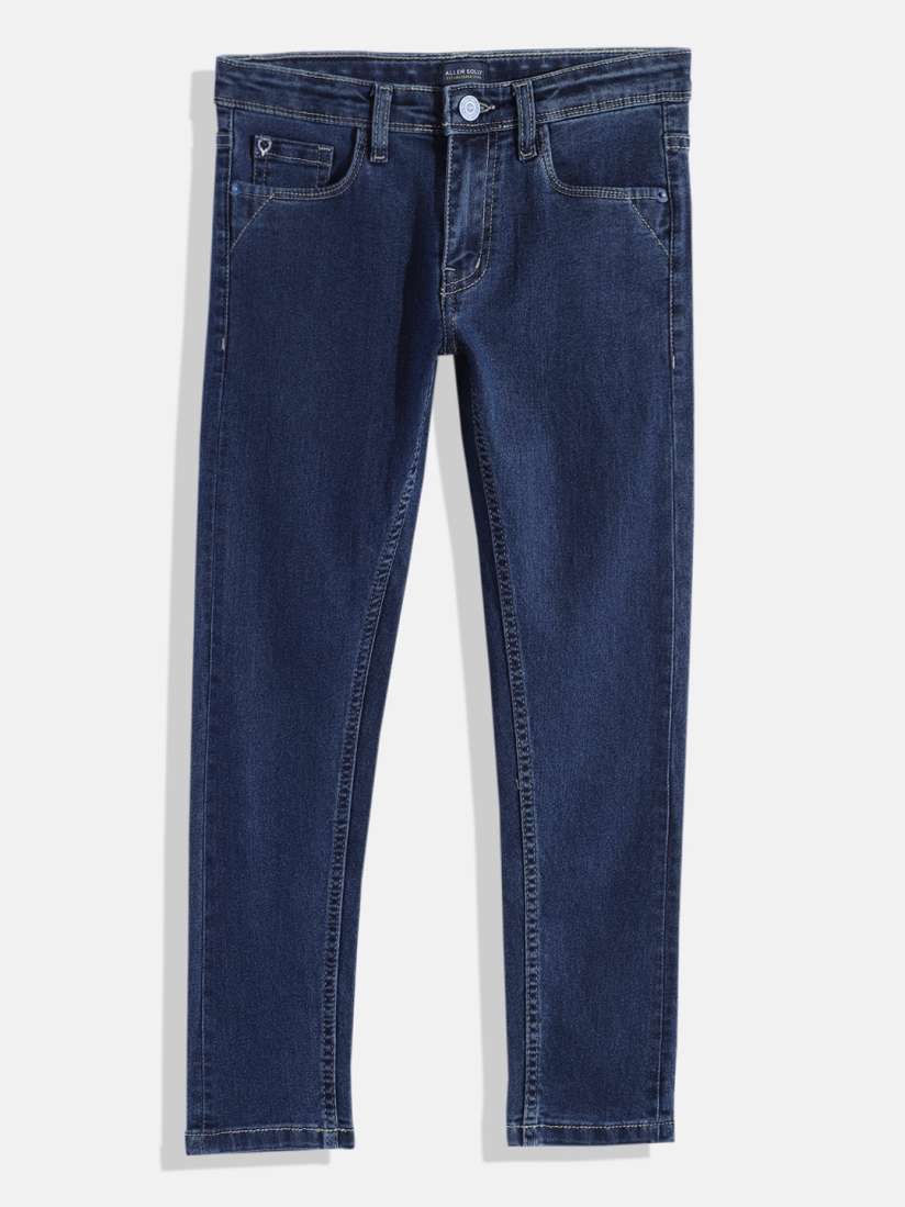 Buy Allen Solly Junior Boys Skinny Fit Stretchable Jeans Jeans for Boys 29663442 Myntra