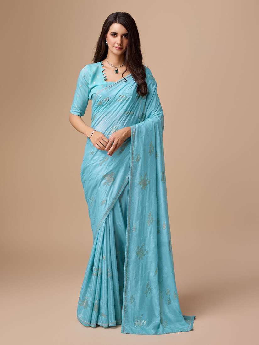 Buy Ishin Ethnic Motifs Sequinned Saree Sarees for Women 29668218 Myntra
