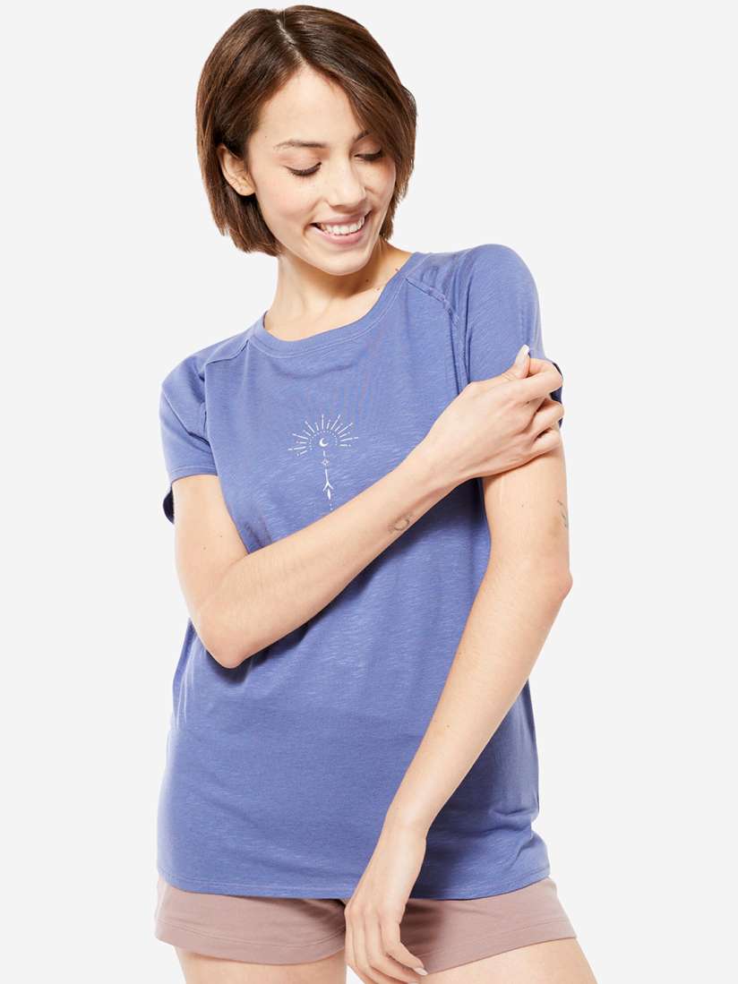 Decathlon yoga tops sale
