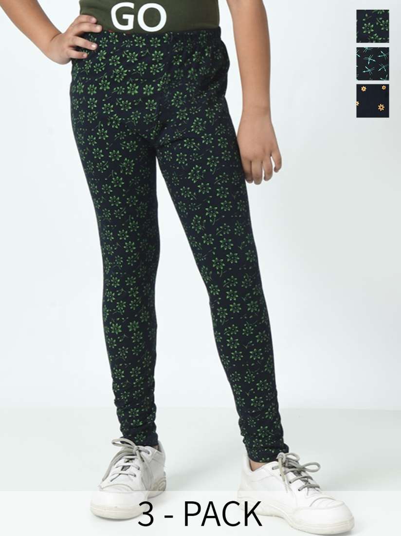 Myntra printed leggings on sale