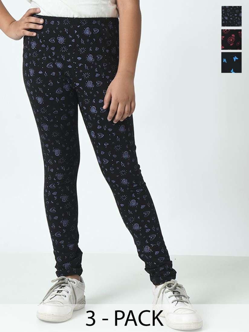 Myntra printed leggings clearance