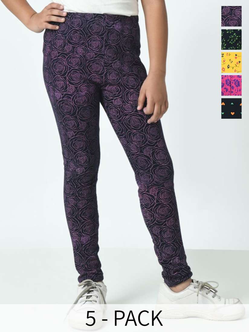 Myntra printed leggings new arrivals