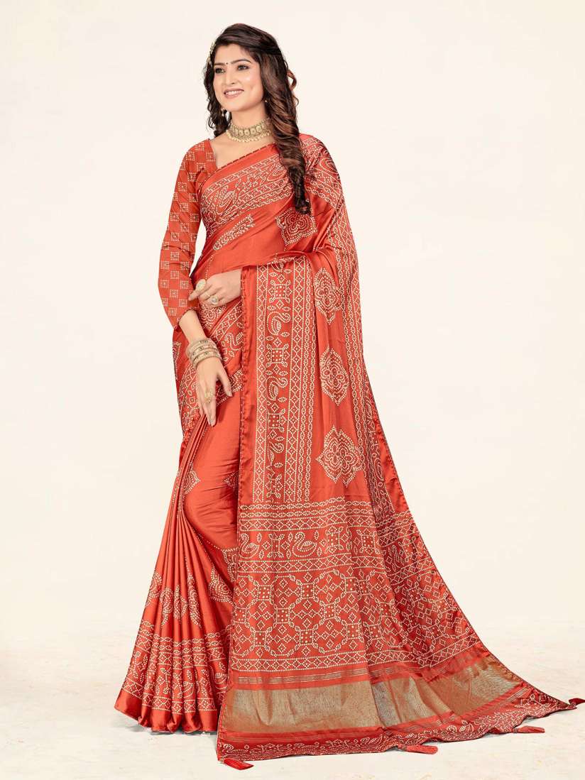 Buy TINA FASHION Ethnic Motifs Beads and Stones Poly Crepe Saree Sarees for Women 29693126 Myntra
