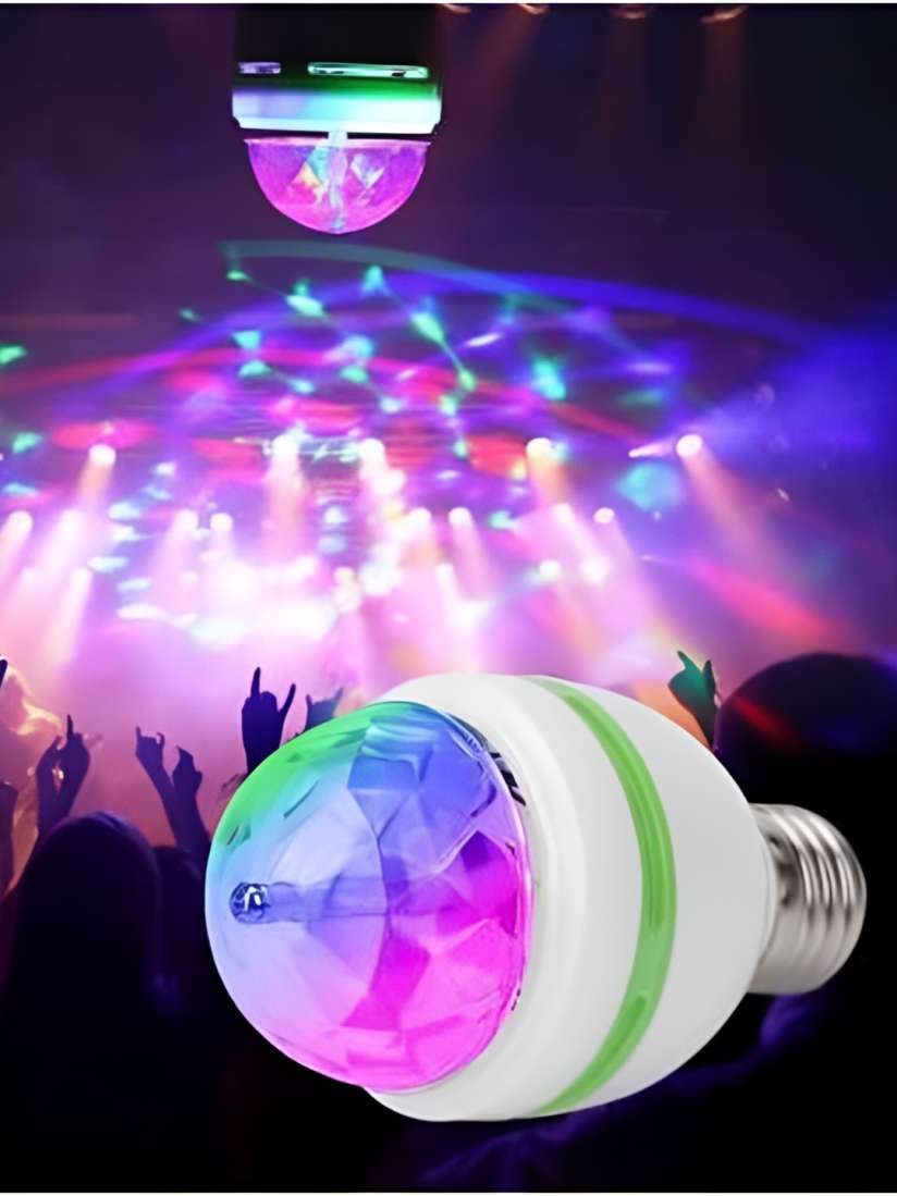 White disco lights discount