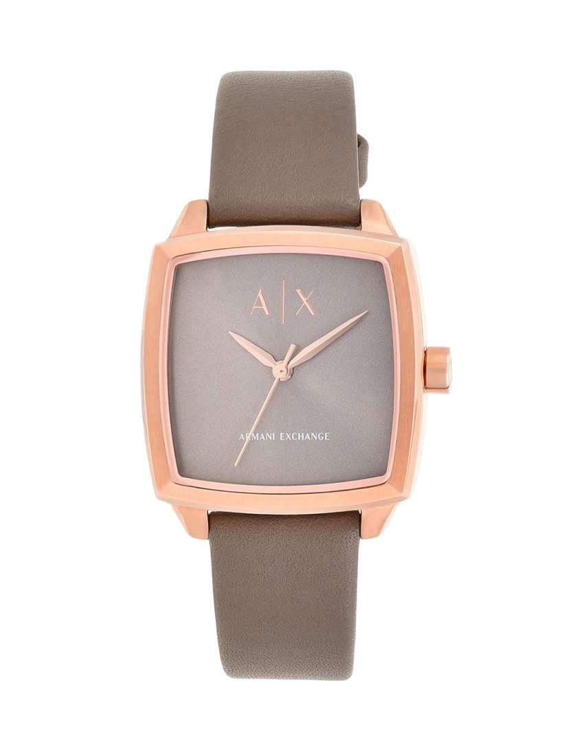 Buy Armani Exchange Women Grey Rose Gold Analogue Watch Watches for Women 2970599 Myntra