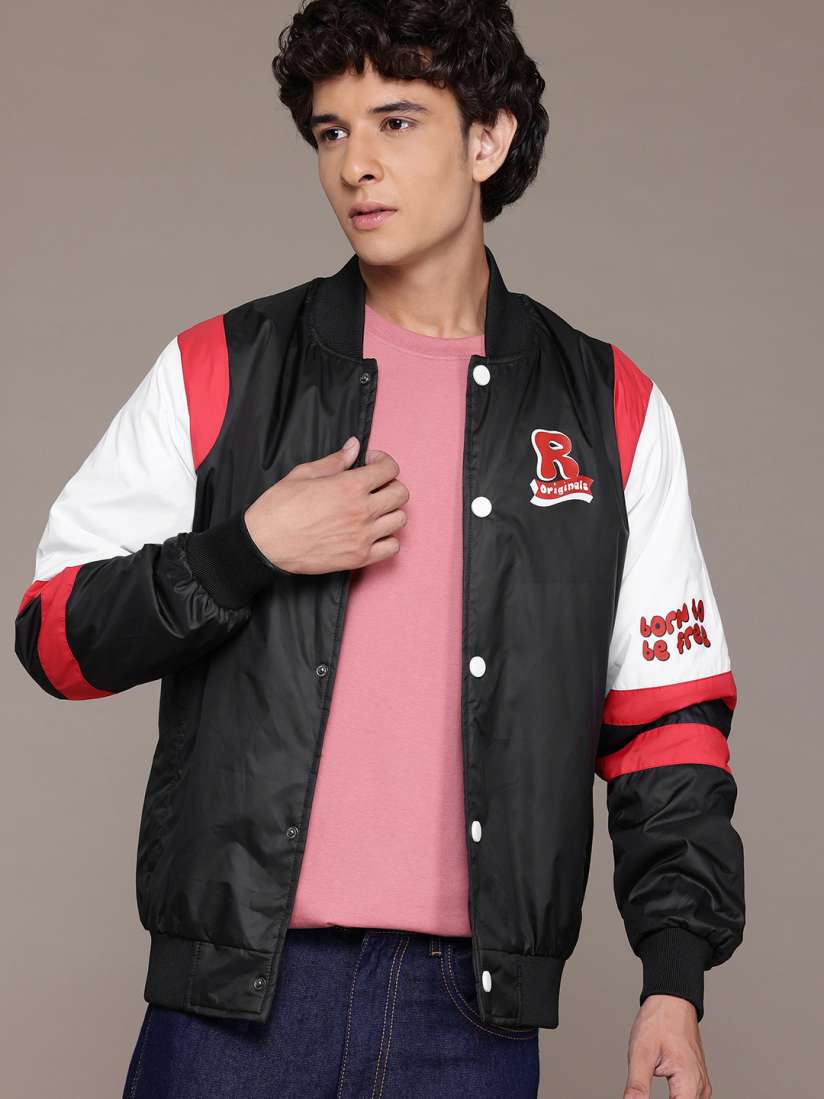 Buy Roadster The Lifestyle Co. Varsity Jacket Jackets for Men 29713814 Myntra