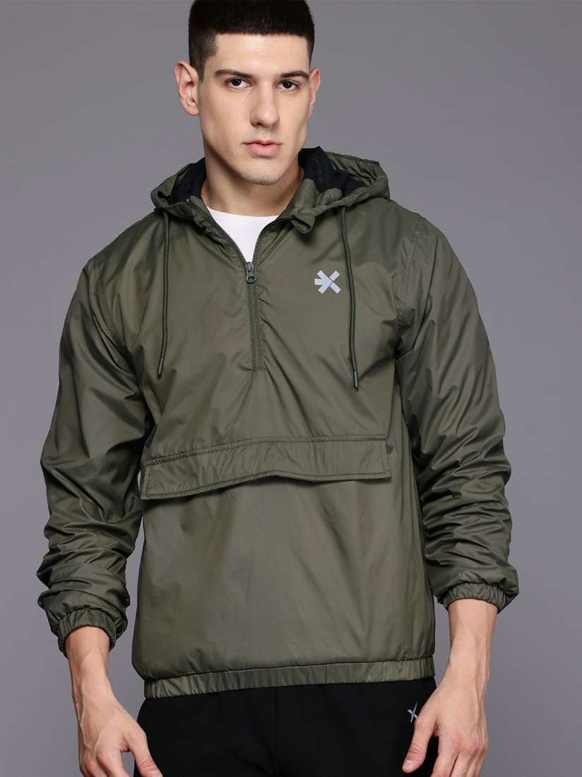 Buy HRX by Hrithik Roshan Hooded Outdoor Jacket Jackets for Men 29714512 Myntra
