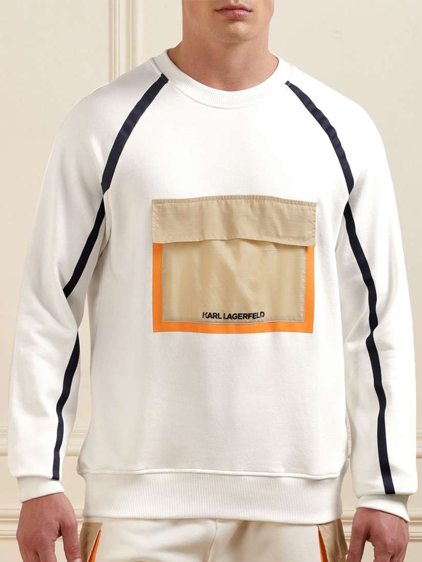 Womens Hoodie Karl Lagerfeld White Sweatshirt Buy Karl Lagerfeld